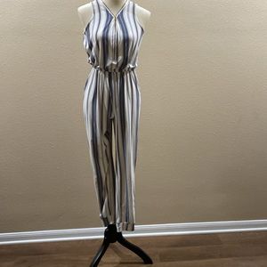 J for Justify striped jumpsuit. Small